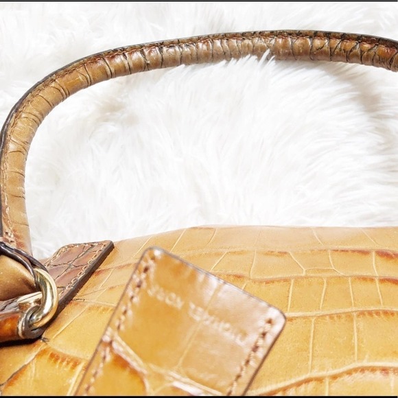 Michael Kors VTG Classic Hamilton Tumbled Leather Bag EUC - Picture 5 of 8